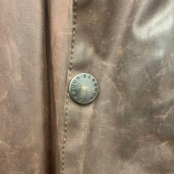 Barbour Waxed A190 Beaufort Jacket - Brown, XXL - Picture 5 of 11